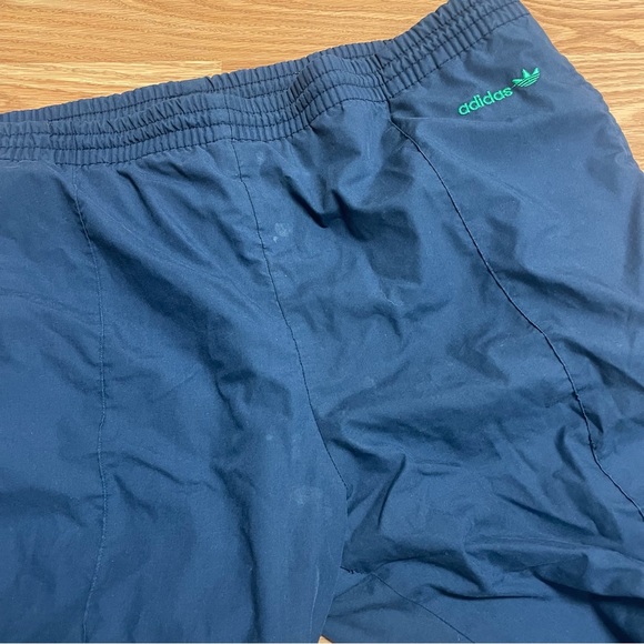 Vintage Adidas Men’s Sweatpants XL Baggy 90’s Blue Loose Patches Y2K Warm-Ups - Picture 5 of 8